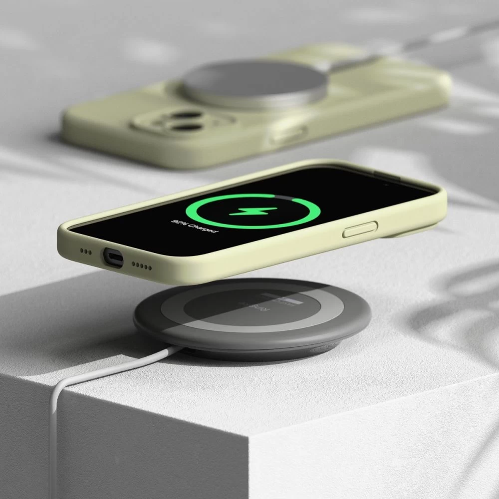 Apple iPhone 15 ümbris  RINGKE SILICONE MAGNETIC MAGSAFE