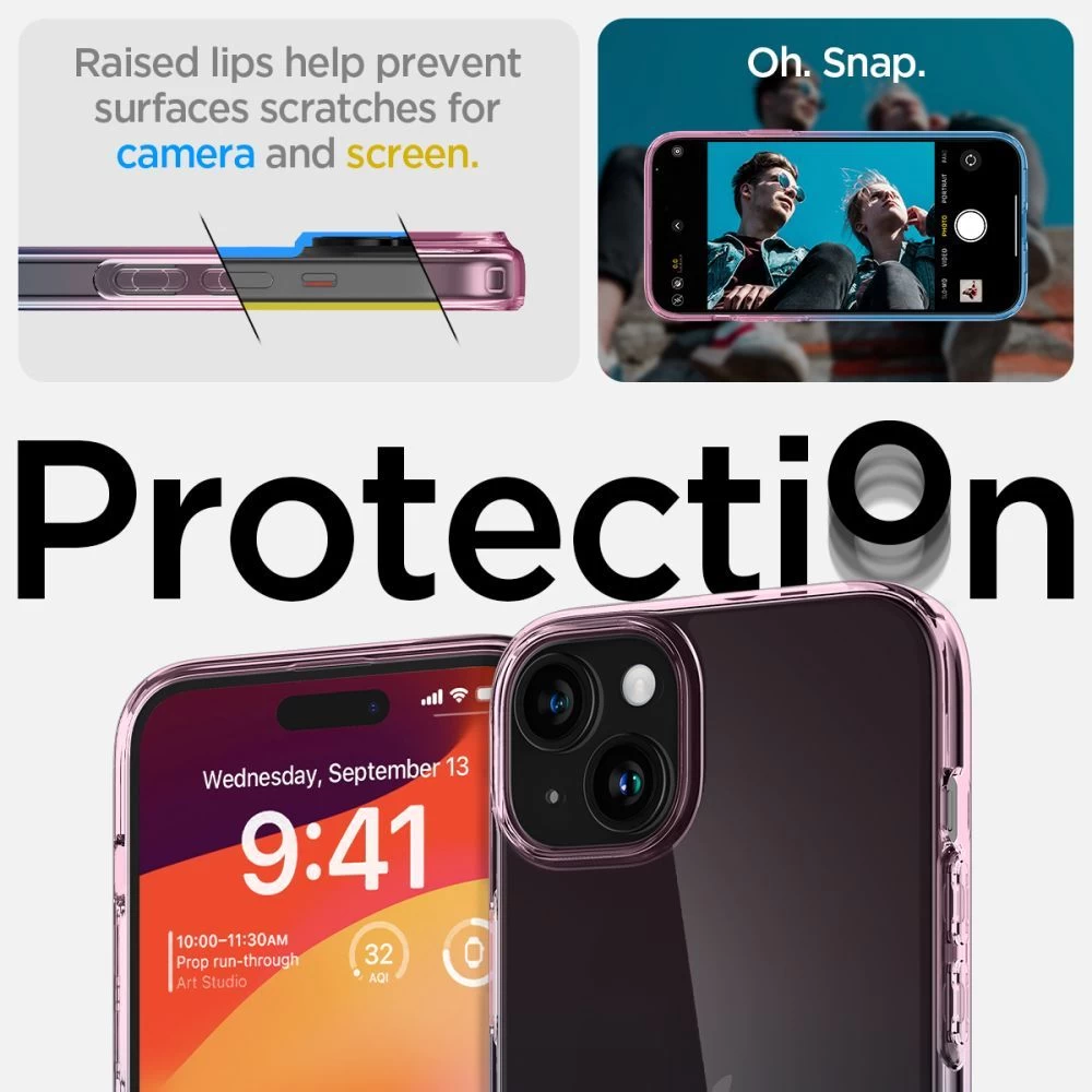 Apple iPhone 15 ümbris  SPIGEN LIQUID CRYSTAL