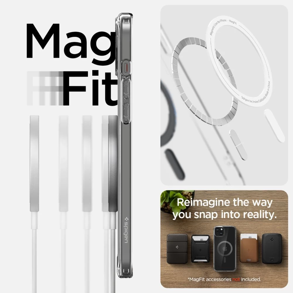 Apple iPhone 15 ümbris  SPIGEN ULTRA HYBRID MAG MAGSAFE