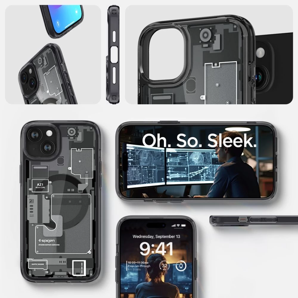 Apple iPhone 15 ümbris  SPIGEN ULTRA HYBRID MAG MAGSAFE