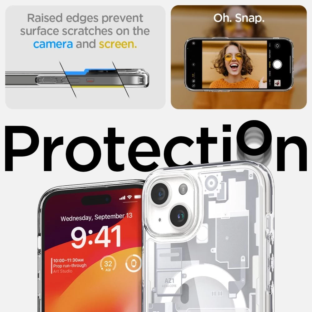 Apple iPhone 15 ümbris  SPIGEN ULTRA HYBRID MAG MAGSAFE