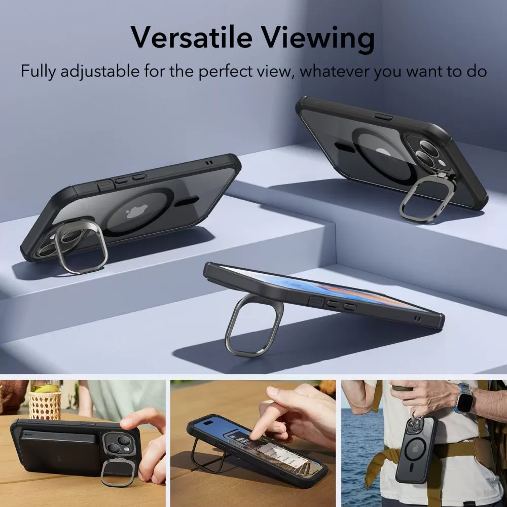 Apple iPhone 15 ümbris  ESR ARMOR TOUGH KICKSTAND HALOLOCK MAGSAFE