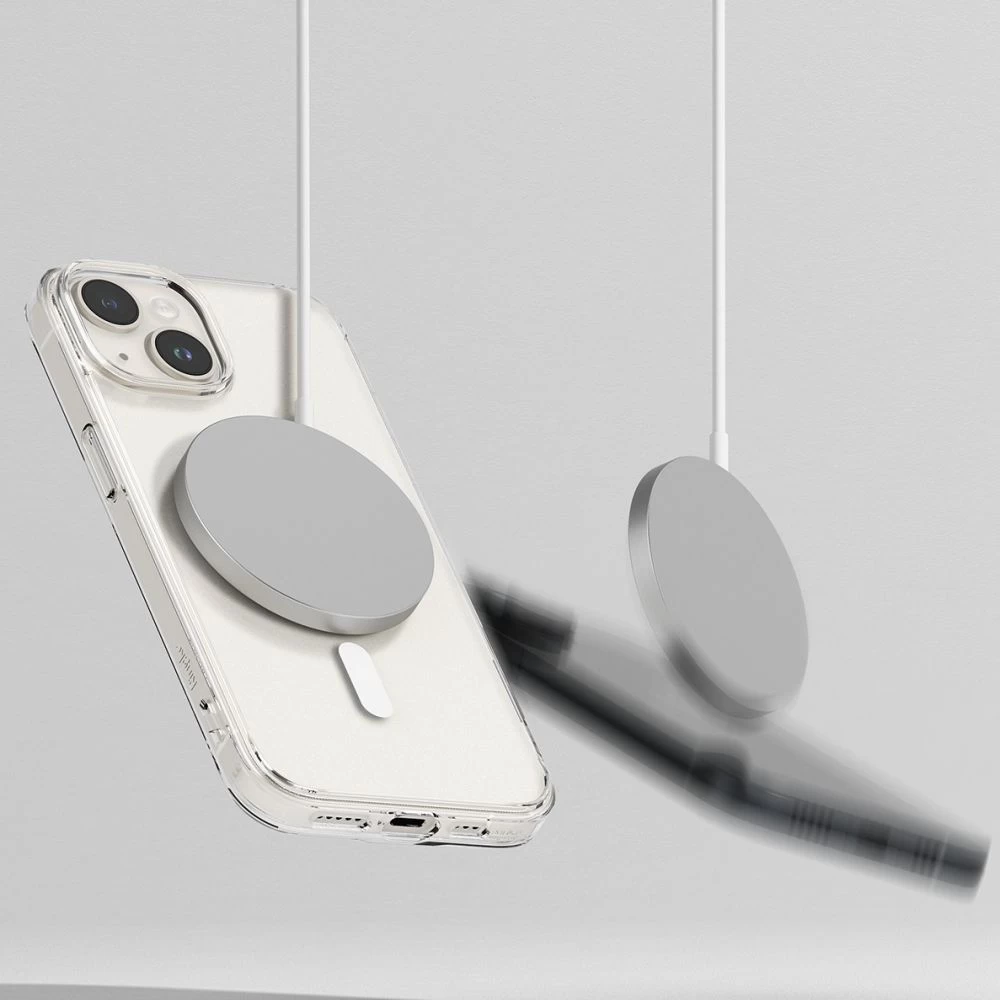 Apple iPhone 15 ümbris läbipaistev RINGKE FUSION MAGNETIC MAGSAFE