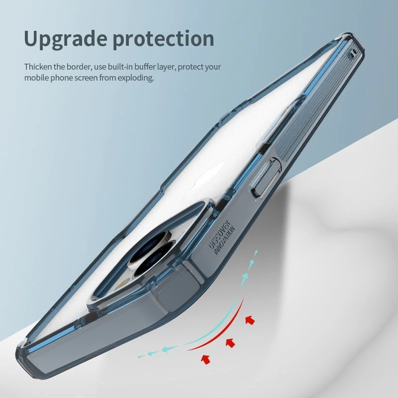 Apple iPhone 15 ümbris läbipaistev NILLKIN TPU PRO