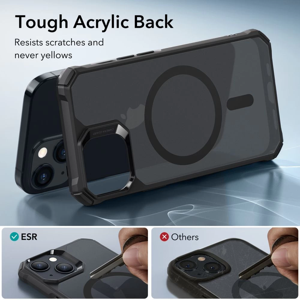 Apple iPhone 15 case black ESR AIR ARMOR HALOLOCK MAGSAFE
