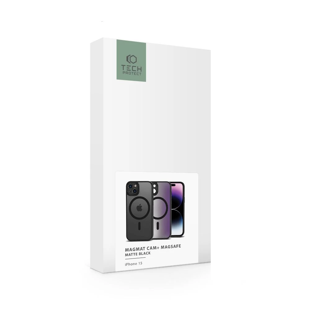 Apple iPhone 15 ümbris must TECH-PROTECT MAGMAT CAM+ MAGSAFE