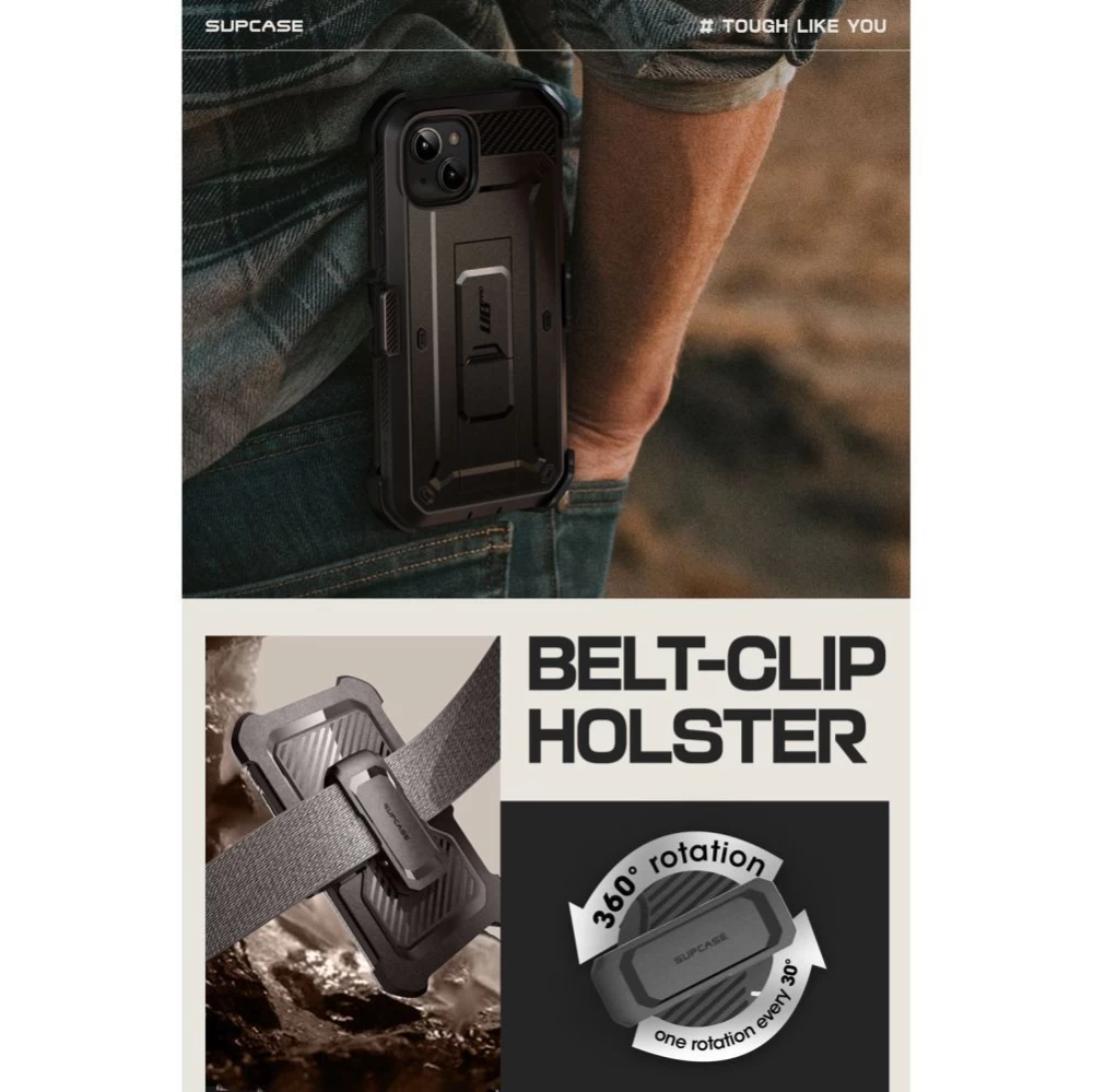 Apple iPhone 15 ümbris must SUPCASE UNICORN BEETLE PRO
