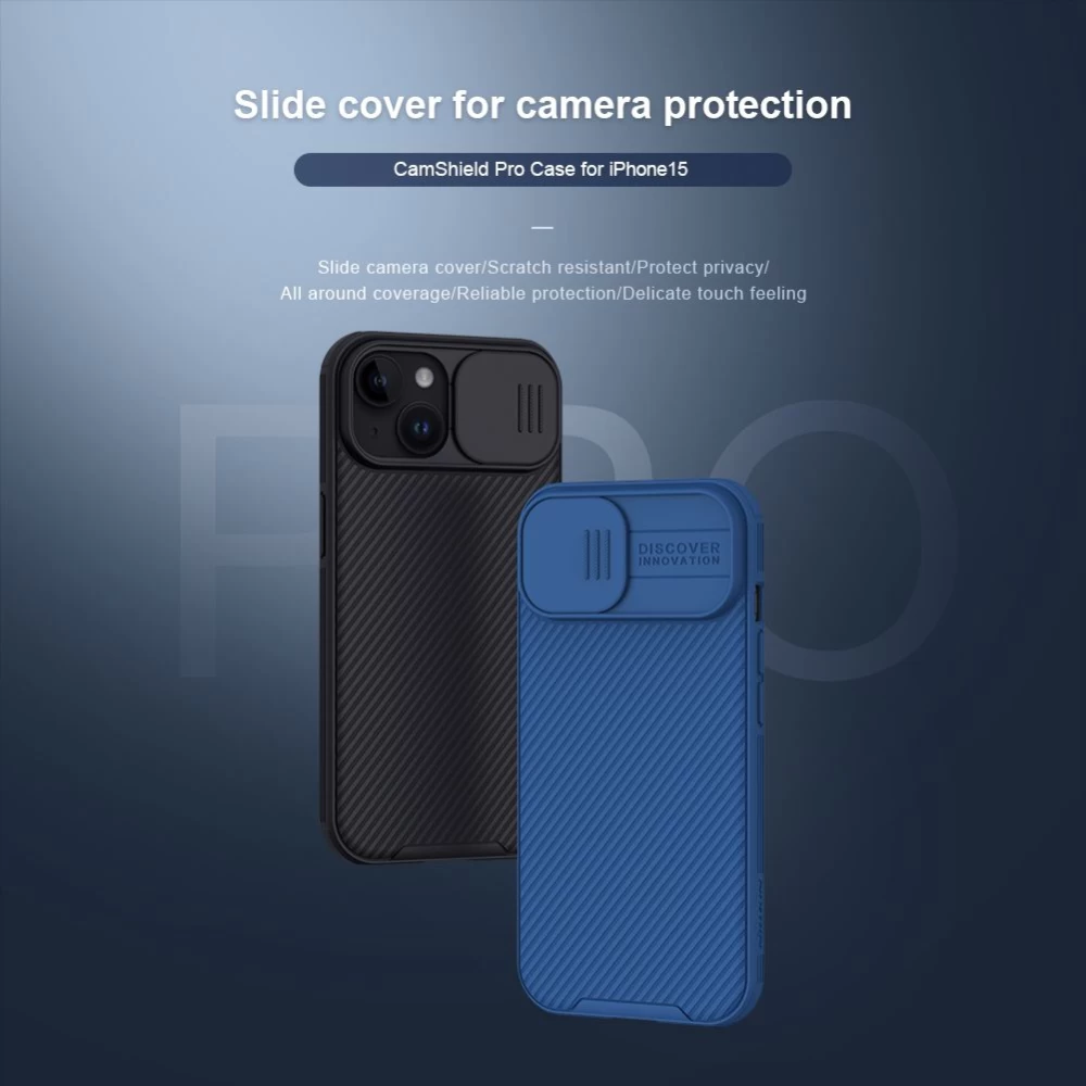Apple iPhone 15 ümbris must NILLKIN CAMSHIELD PRO