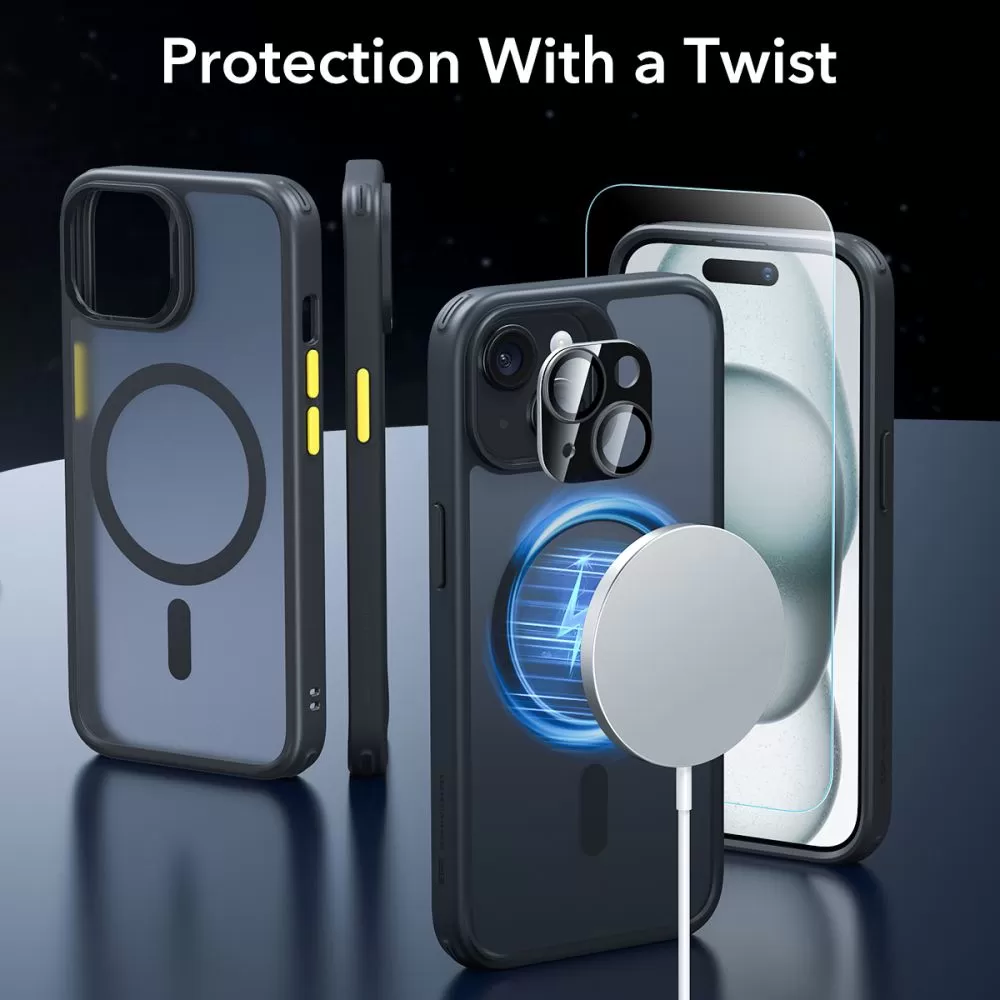 Apple iPhone 15 ümbris must ESR CLASSIC PRO SET HALOLOCK MAGSAFE
