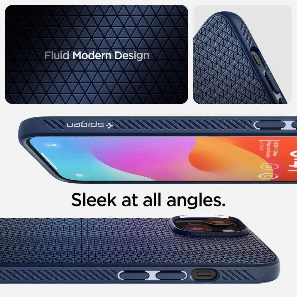 Apple iPhone 15 ümbris sinine SPIGEN LIQUID AIR