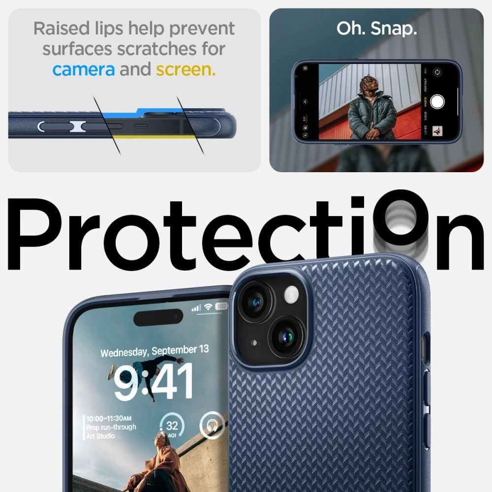 Apple iPhone 15 ümbris sinine SPIGEN MAG ARMOR MAGSAFE