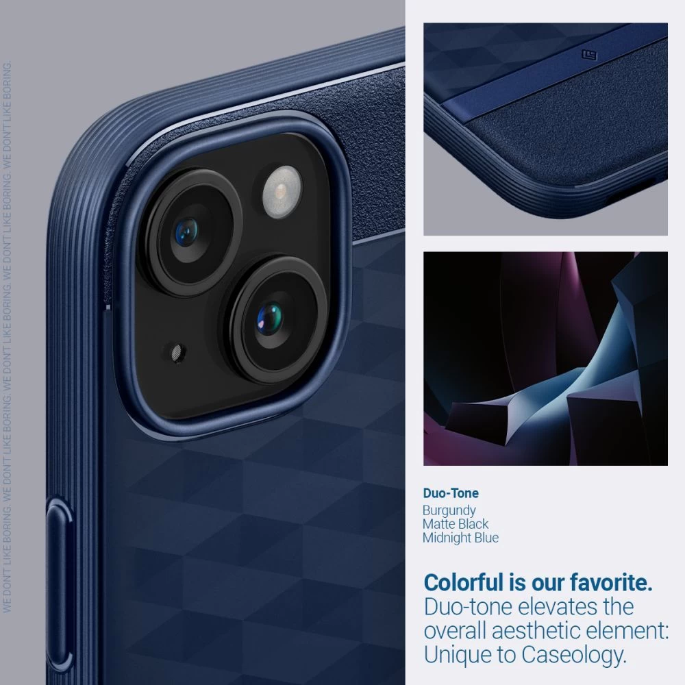Apple iPhone 15 ümbris sinine CASEOLOGY PARALLAX MAG MAGSAFE