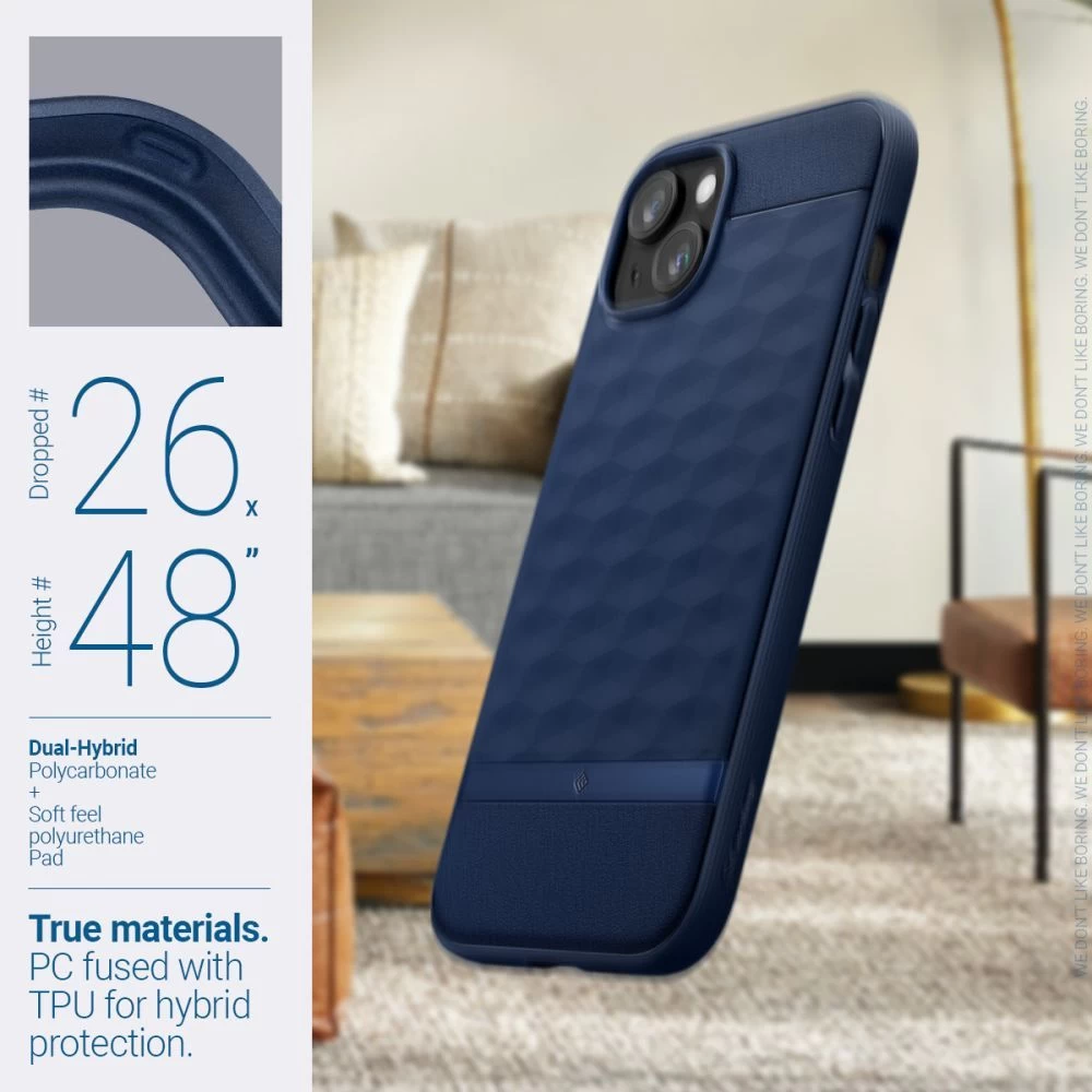 Apple iPhone 15 ümbris sinine CASEOLOGY PARALLAX MAG MAGSAFE