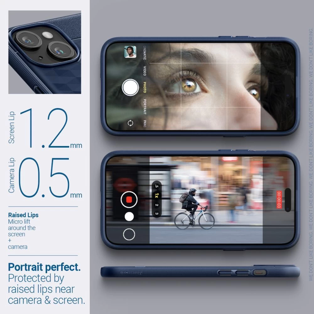 Apple iPhone 15 ümbris sinine CASEOLOGY PARALLAX MAG MAGSAFE