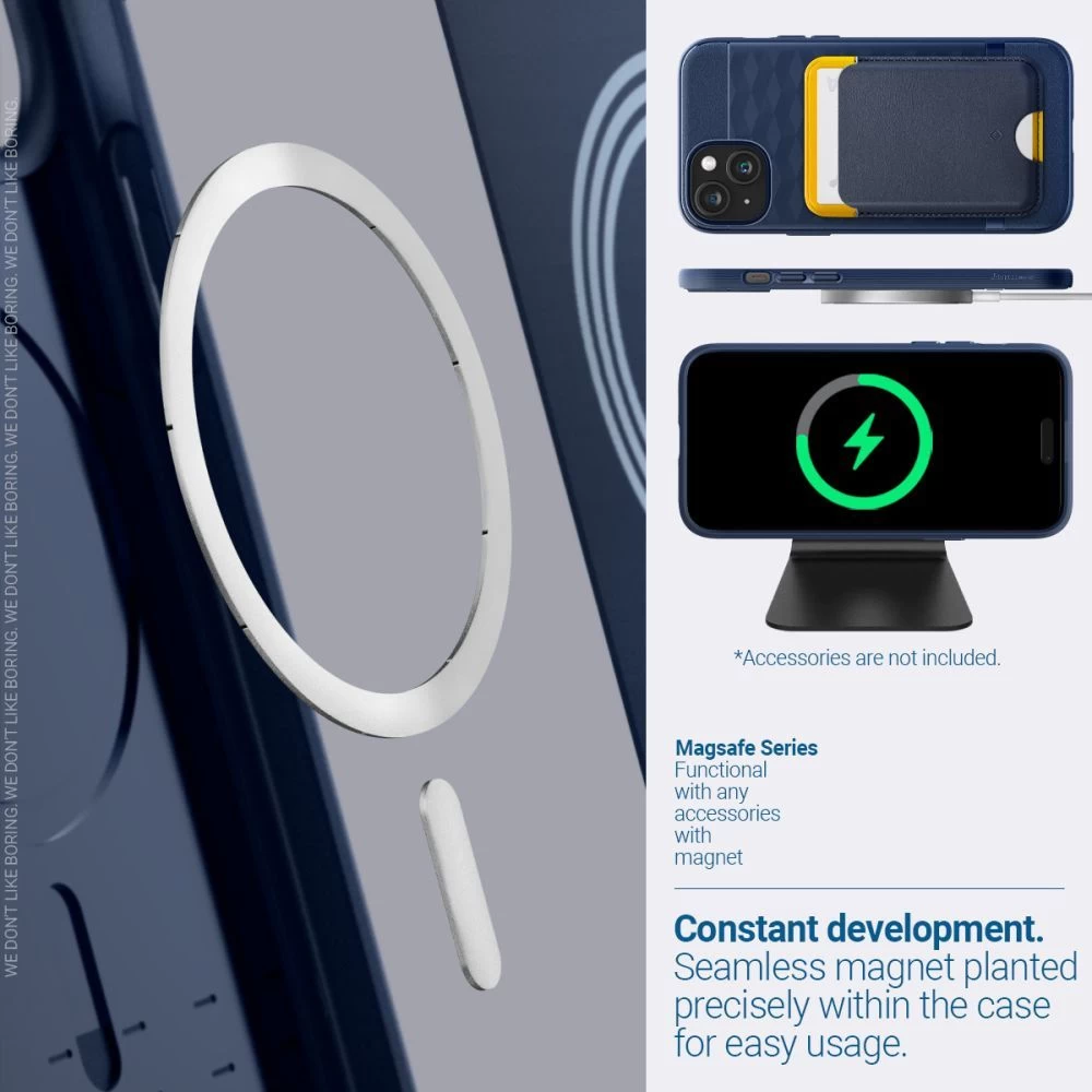 Apple iPhone 15 ümbris sinine CASEOLOGY PARALLAX MAG MAGSAFE