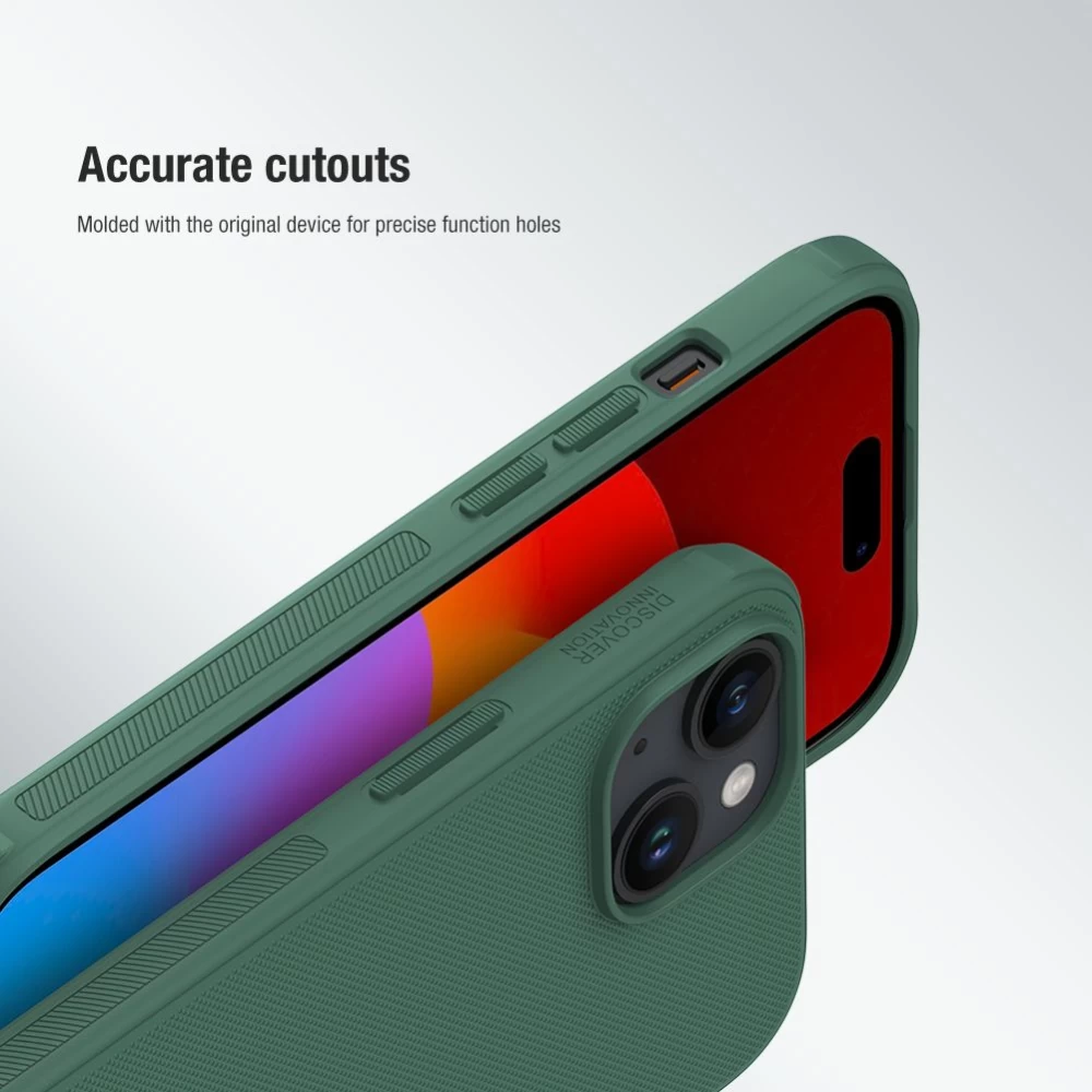 Apple iPhone 15 ümbris sinine NILLKIN SUPER FROSTED SHIELD PRO