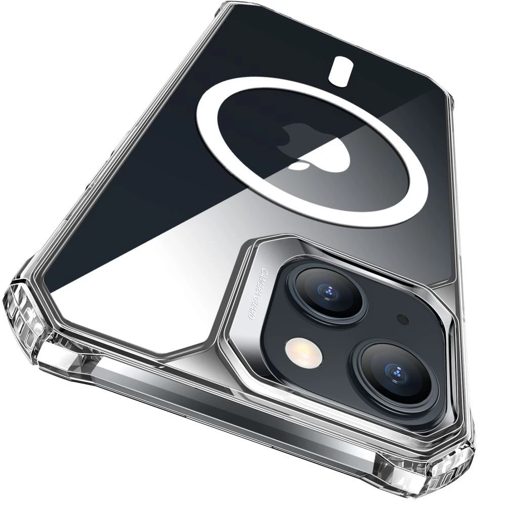 Apple iPhone 15 case transparent ESR AIR ARMOR HALOLOCK MAGSAFE