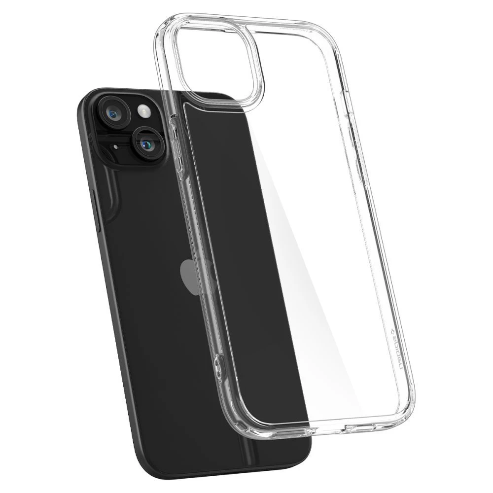 Apple iPhone 15 ümbris läbipaistev SPIGEN ULTRA HYBRID