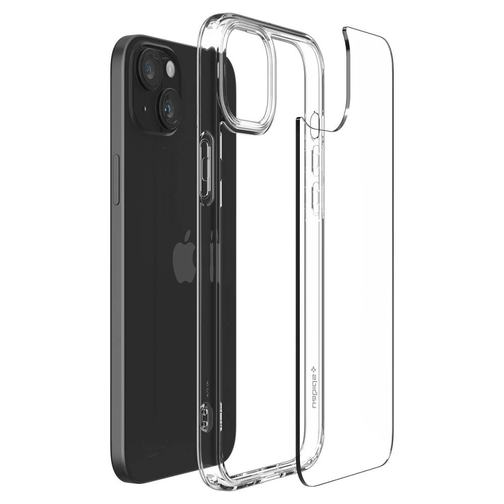 Apple iPhone 15 ümbris läbipaistev SPIGEN ULTRA HYBRID