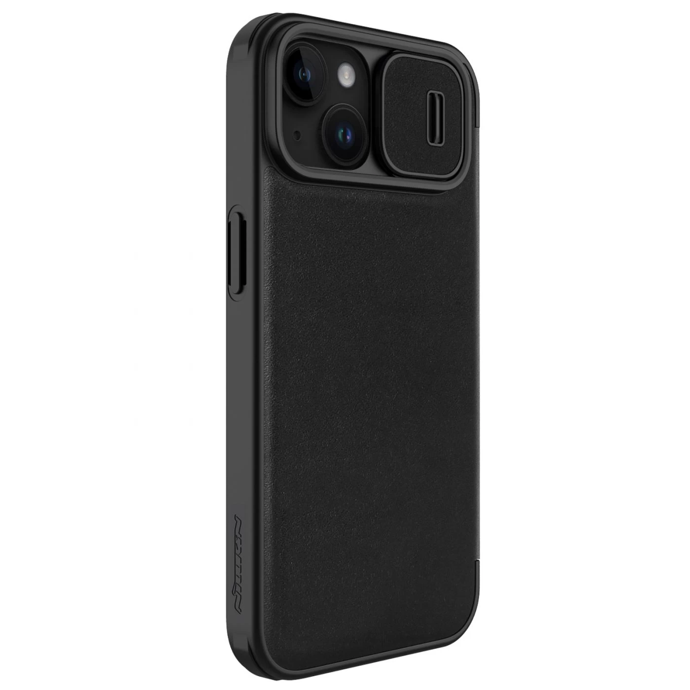 Apple iPhone 15 ümbris must NILLKIN QIN PRO LEATHER (PLAIN VERSION)