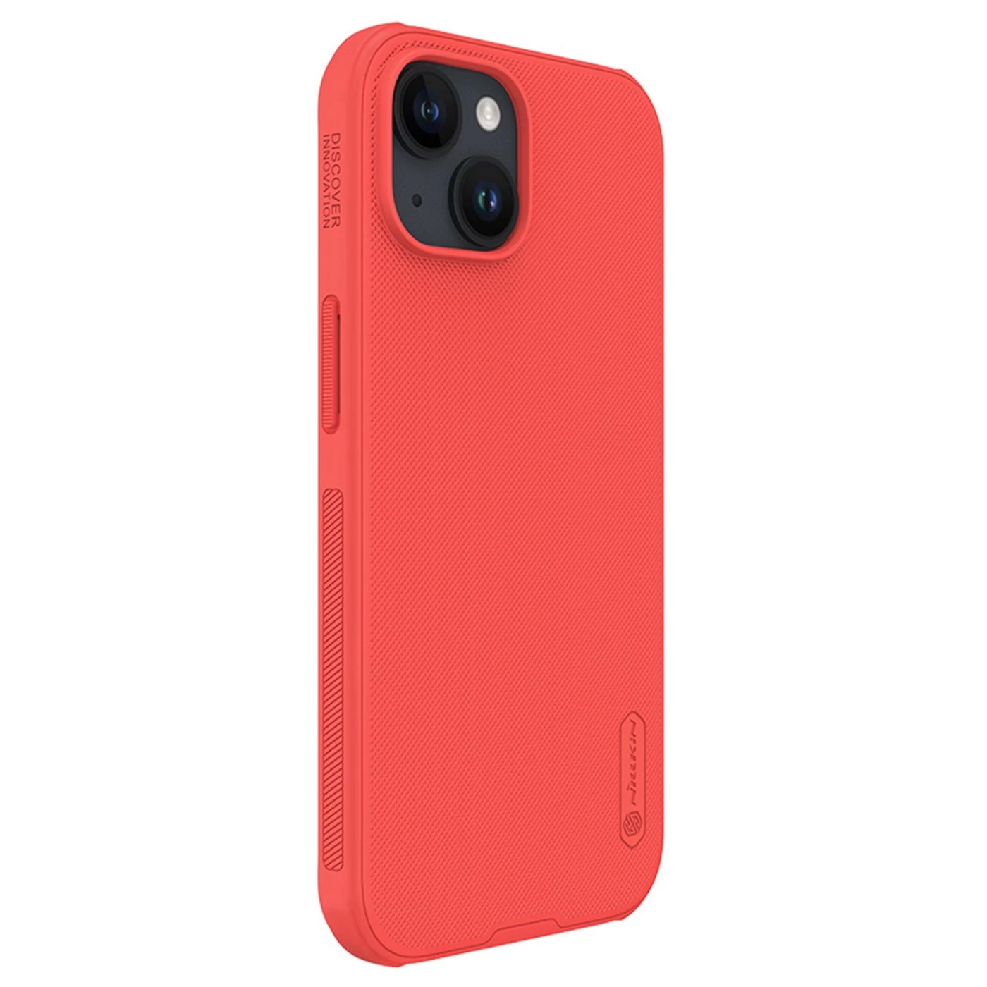 Apple iPhone 15 ümbris punane NILLKIN SUPER FROSTED SHIELD PRO