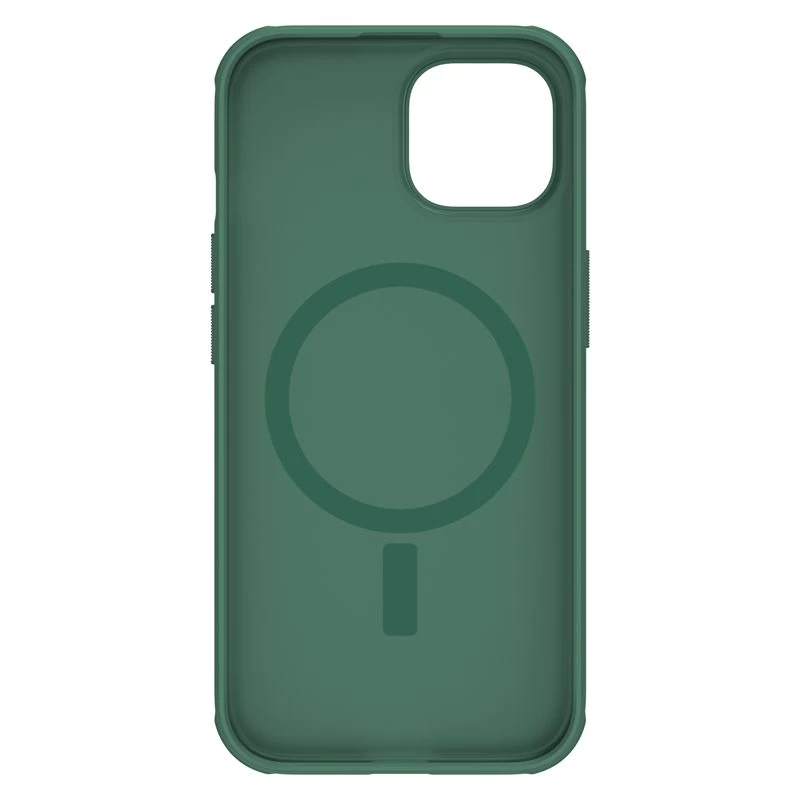 Apple iPhone 15 ümbris roheline NILLKIN SUPER FROSTED SHIELD PRO MAGNETIC