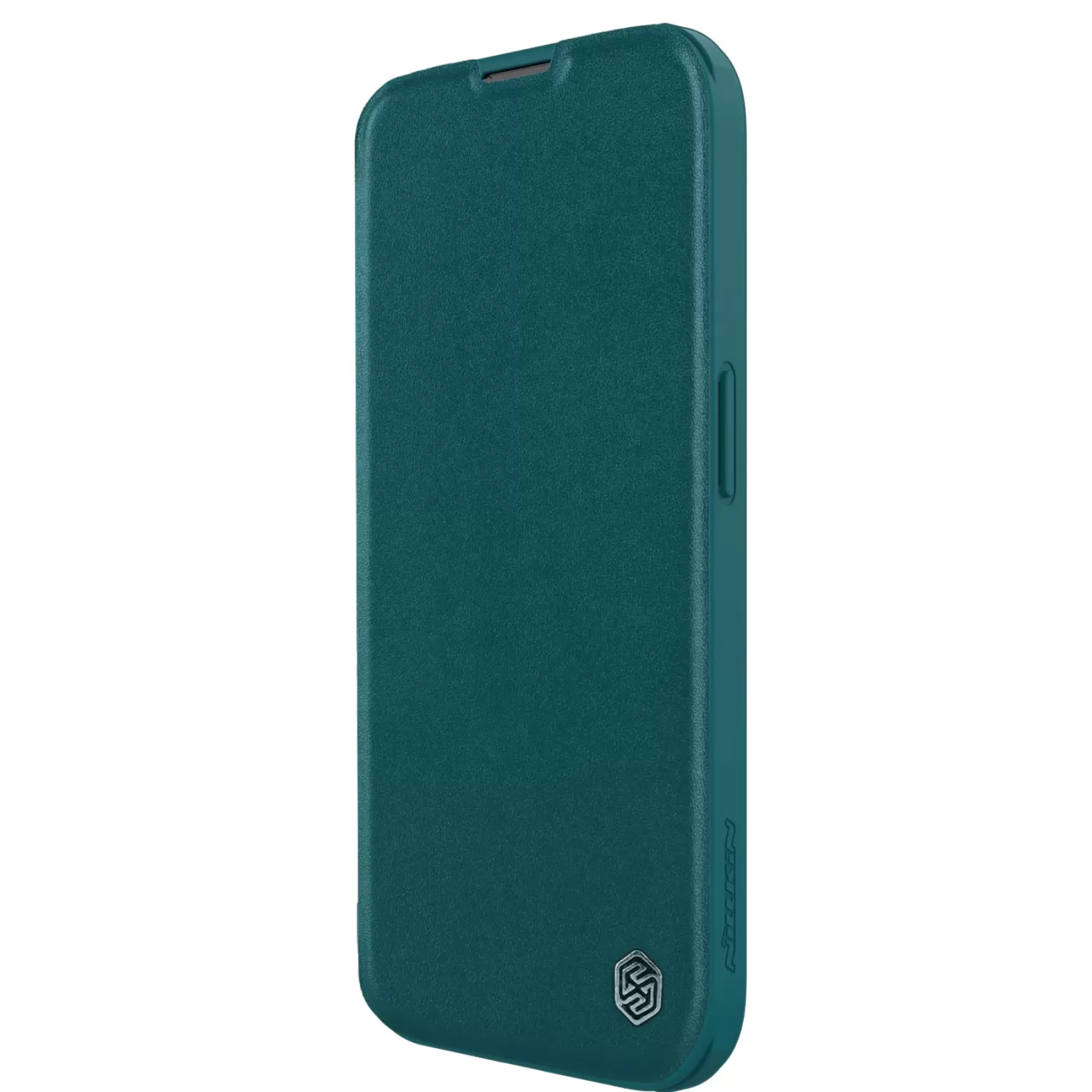 Apple iPhone 15 kaaned roheline NILLKIN QIN PRO LEATHER (PLAIN VERSION)