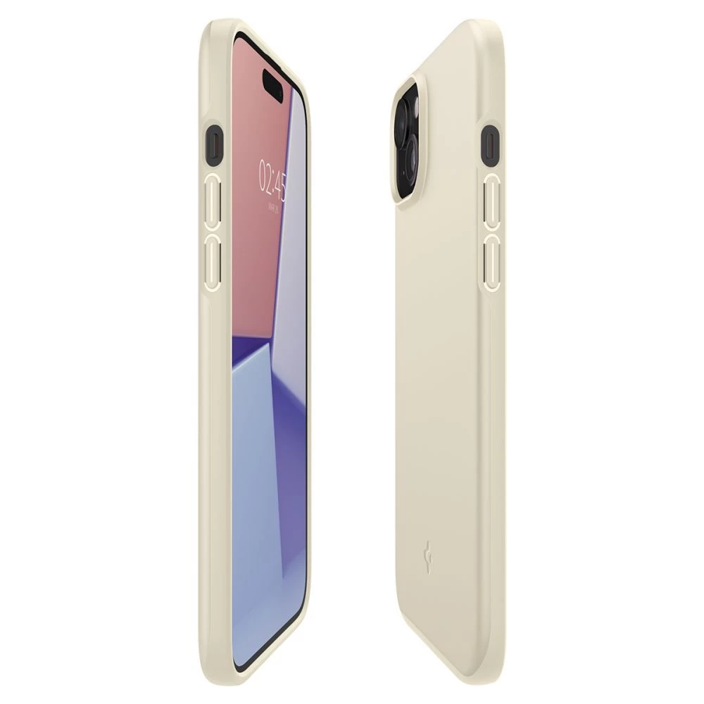 Apple iPhone 15 ümbris valge SPIGEN THIN FIT