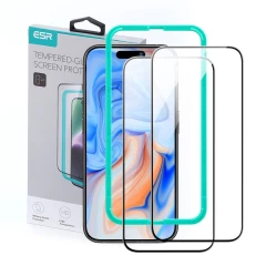 iPhone iPhone 15 skärmskydd ESR TEMPERED GLASS 2-PACK Apple iPhone 15