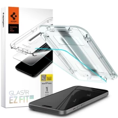 Apple iPhone 15 apsauginis stiklas  SPIGEN GLAS.TR ”EZ FIT”