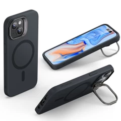 Apple iPhone 15 case black ESR CLOUD KICKSTAND HALOLOCK MAGSAFE