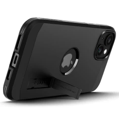 Apple iPhone 15 vāciņš melns SPIGEN TOUGH ARMOR MAG MAGSAFE