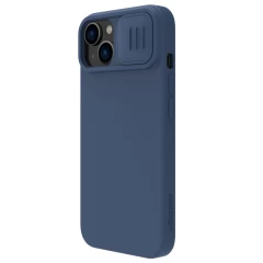 Apple iPhone 15 ümbris sinine NILLKIN CAMSHIELD SILKY SILICON