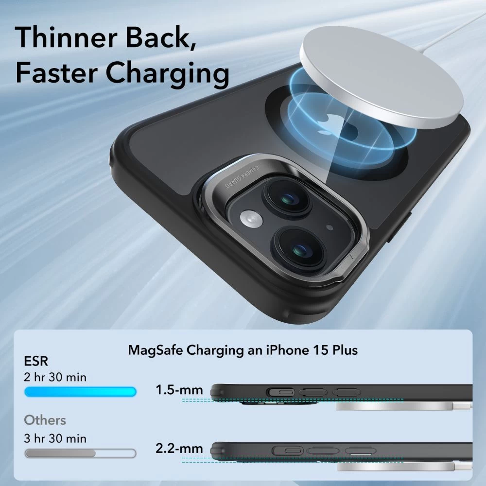 Apple iPhone 15 Plus ümbris  ESR CLASSIC KICKSTAND HALOLOCK MAGSAFE