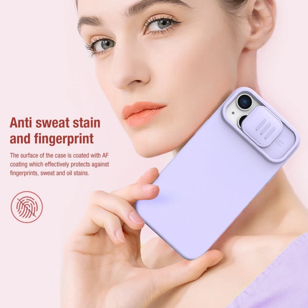 Apple iPhone 15 Plus ümbris  NILLKIN CAMSHIELD SILKY SILICON