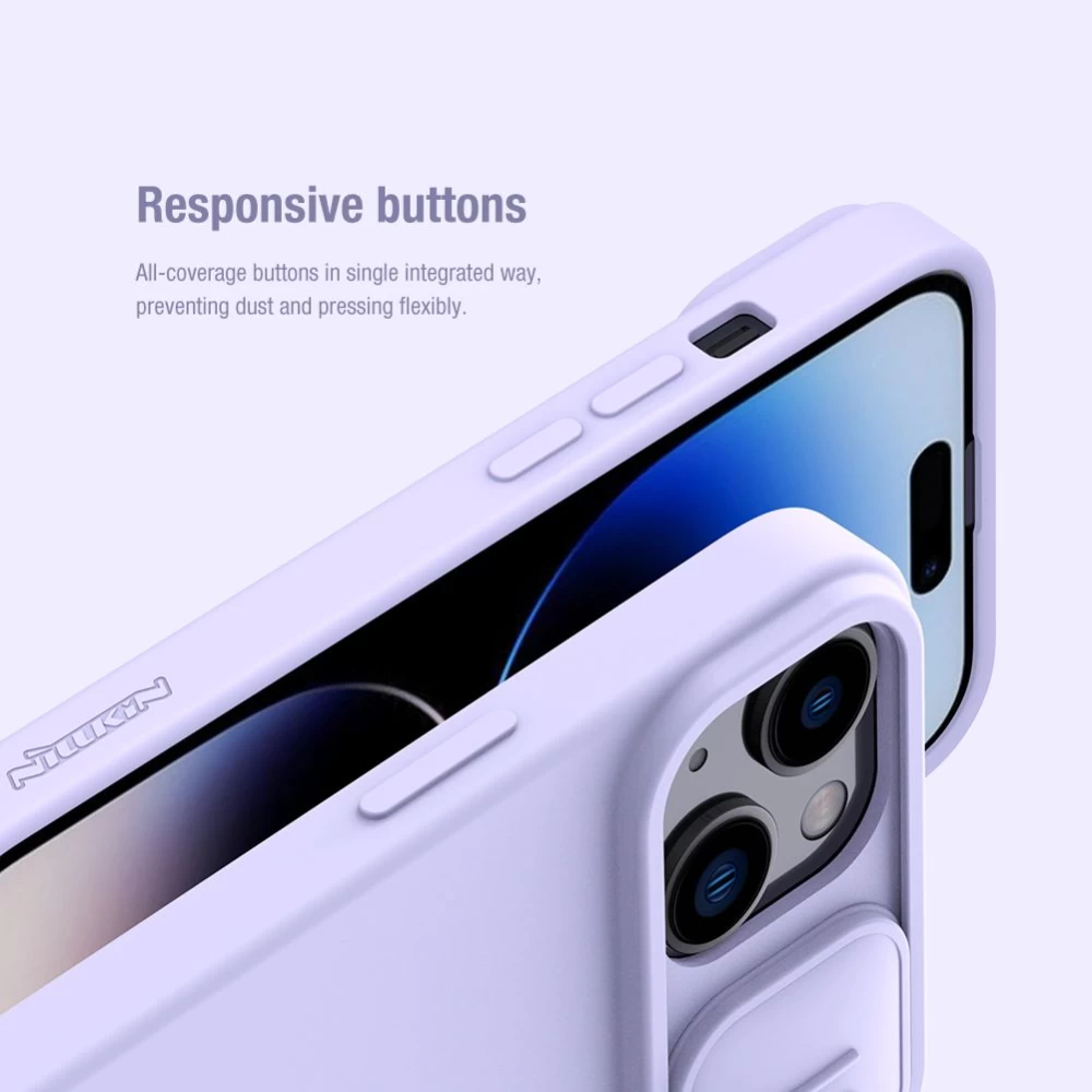Apple iPhone 15 Plus ümbris  NILLKIN CAMSHIELD SILKY SILICON