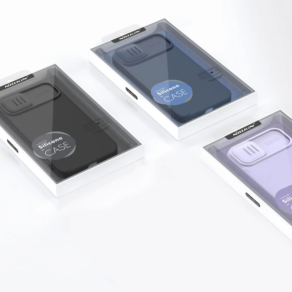 Apple iPhone 15 Plus ümbris  NILLKIN CAMSHIELD SILKY SILICON