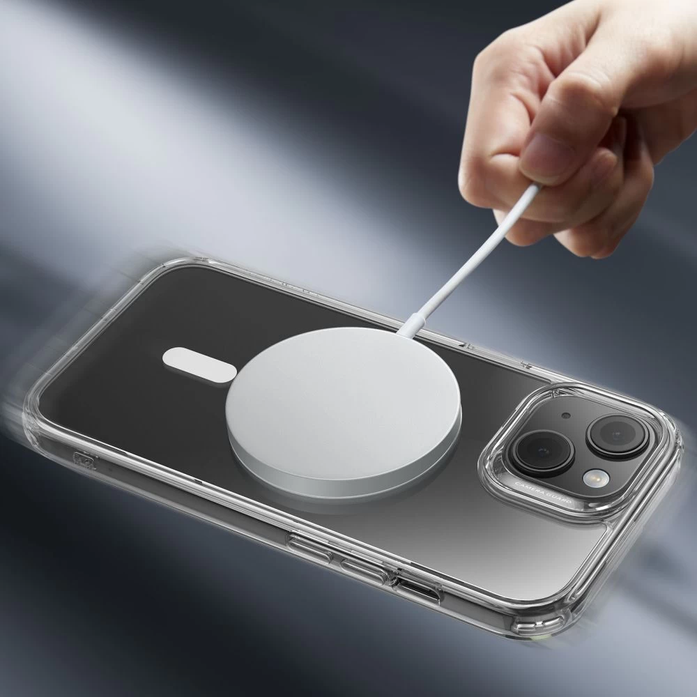 Apple iPhone 15 Plus ümbris läbipaistev ESR CLASSIC HYBRID HALOLOCK MAGSAFE