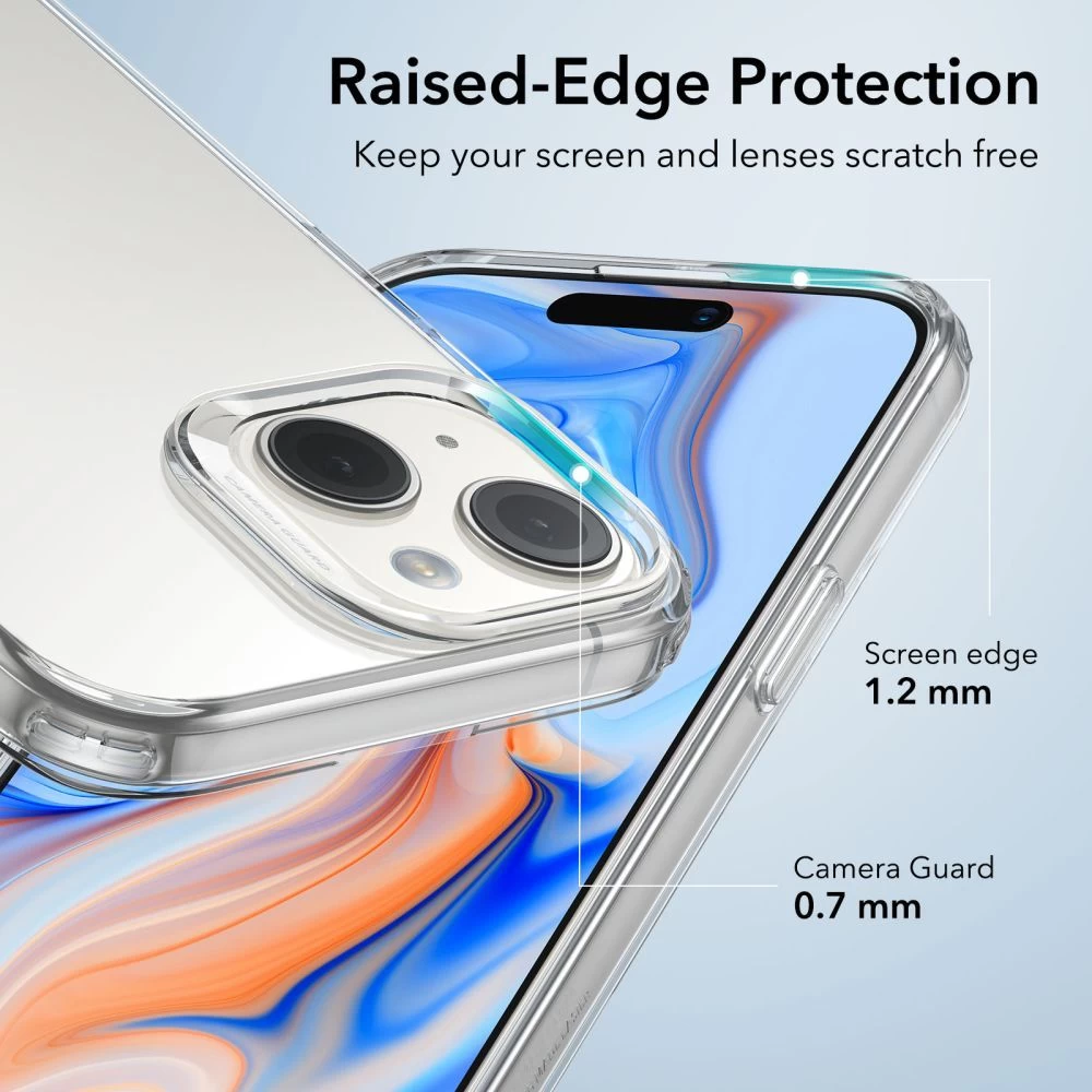 Apple iPhone 15 Plus ümbris läbipaistev ESR PROJECT ZERO