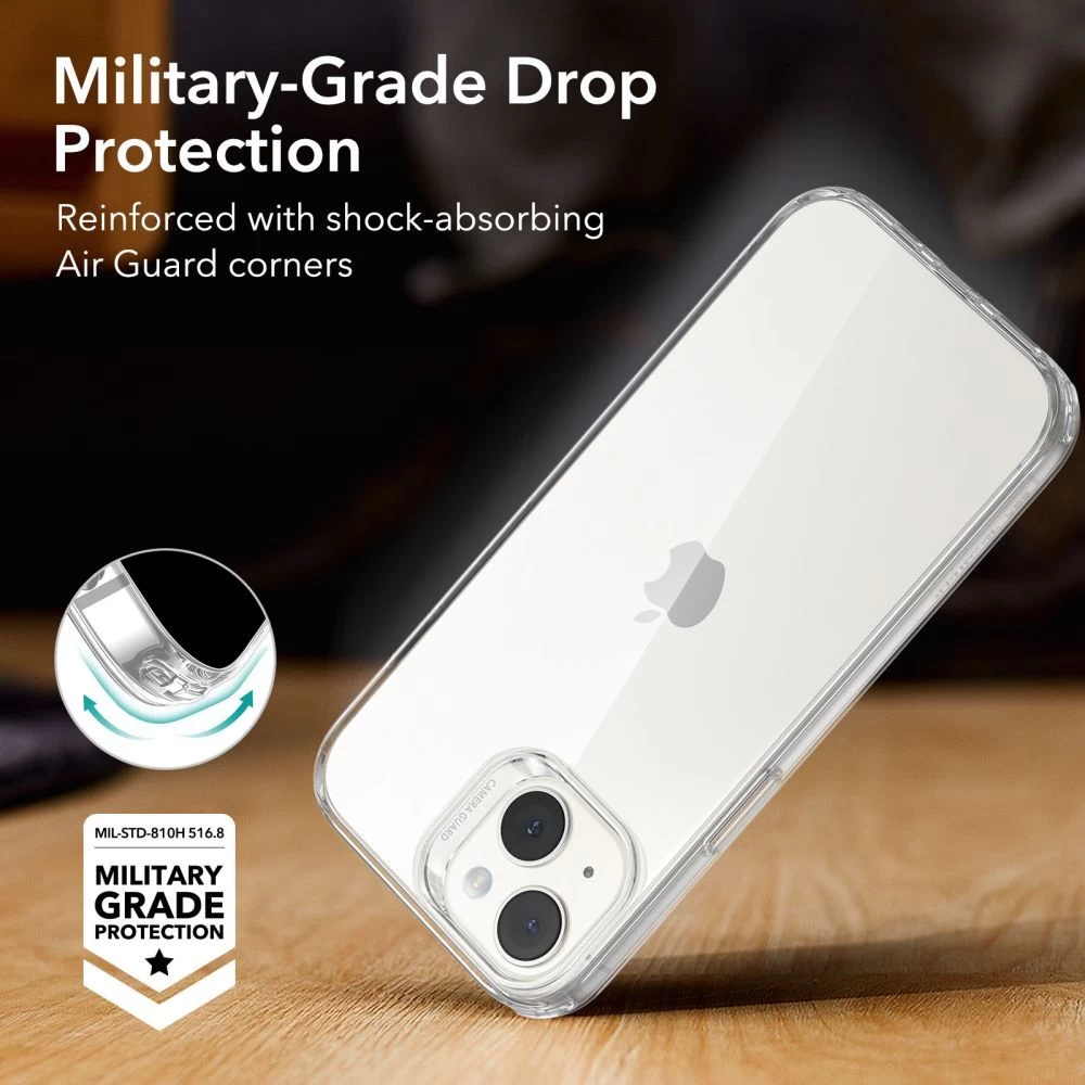 Apple iPhone 15 Plus ümbris läbipaistev ESR PROJECT ZERO