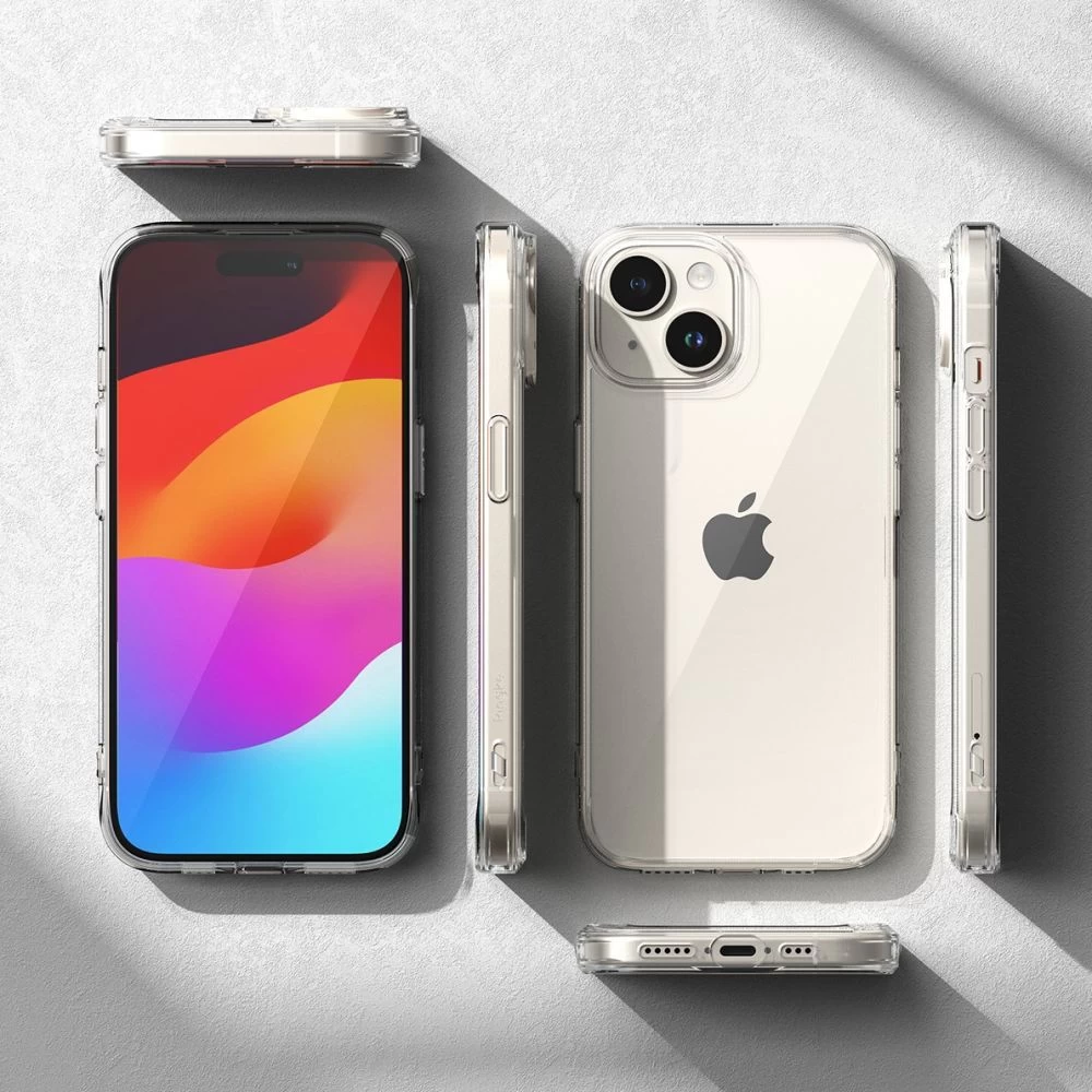 Apple iPhone 15 Plus ümbris läbipaistev RINGKE FUSION