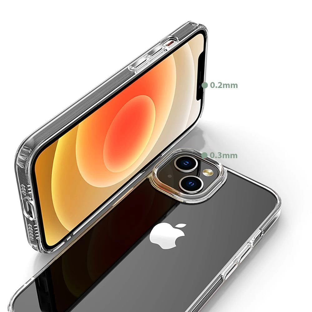 Apple iPhone 15 Plus ümbris läbipaistev TECH-PROTECT FLEXAIR HYBRID