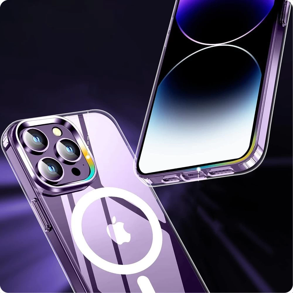 Apple iPhone 15 Plus ümbris läbipaistev TECH-PROTECT FLEXAIR HYBRID MAGSAFE