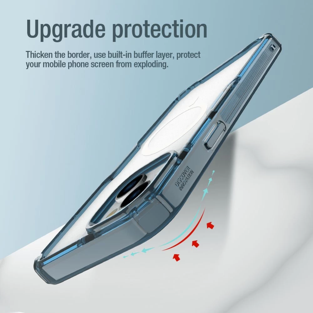 Apple iPhone 15 Plus ümbris läbipaistev NILLKIN TPU PRO MAGNETIC