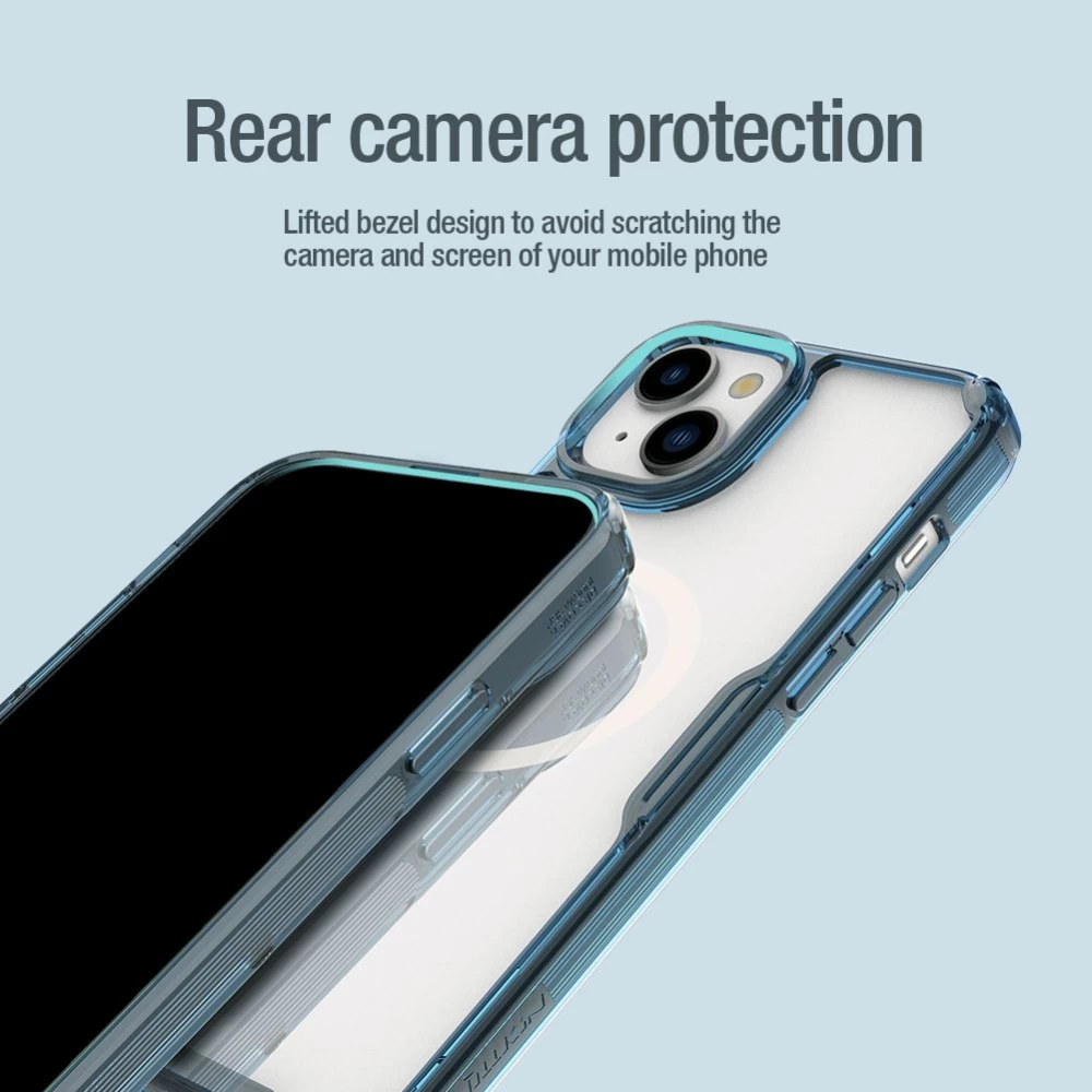 Apple iPhone 15 Plus ümbris läbipaistev NILLKIN TPU PRO MAGNETIC
