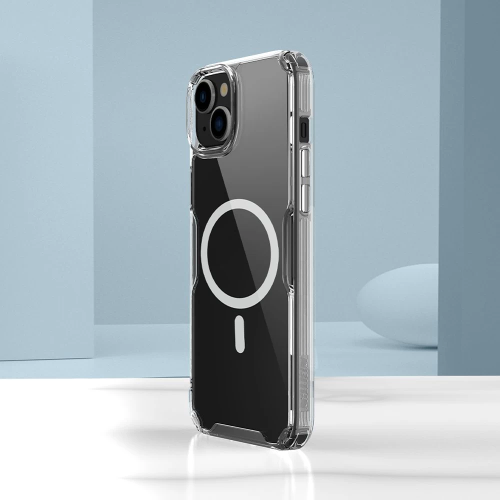 Apple iPhone 15 Plus ümbris läbipaistev NILLKIN TPU PRO MAGNETIC