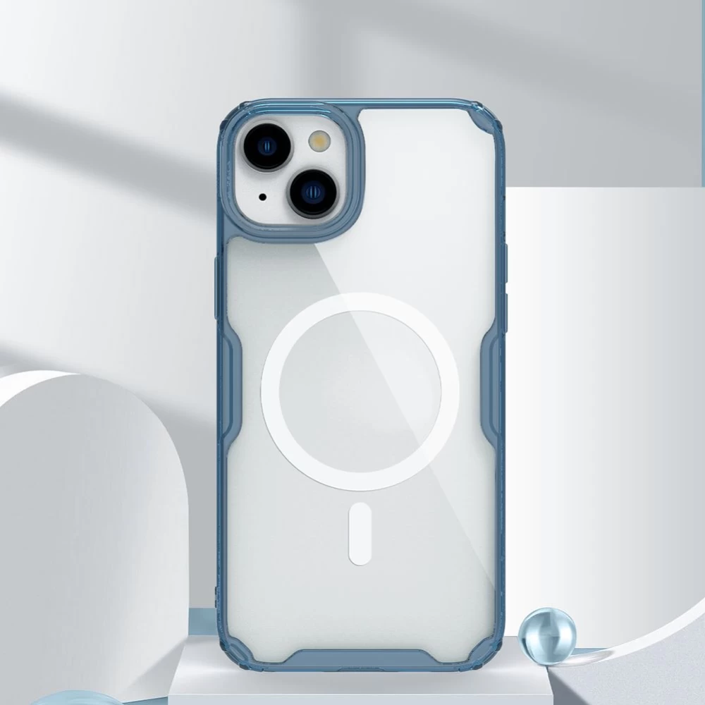 Apple iPhone 15 Plus ümbris läbipaistev NILLKIN TPU PRO MAGNETIC