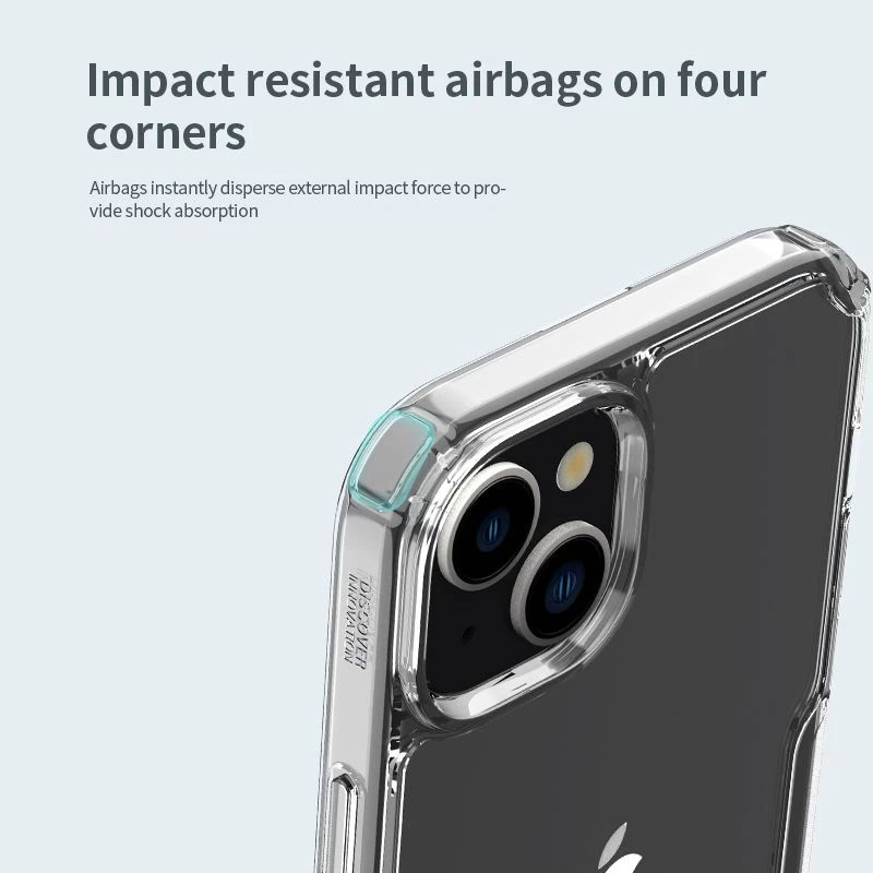 Apple iPhone 15 Plus ümbris läbipaistev NILLKIN TPU PRO