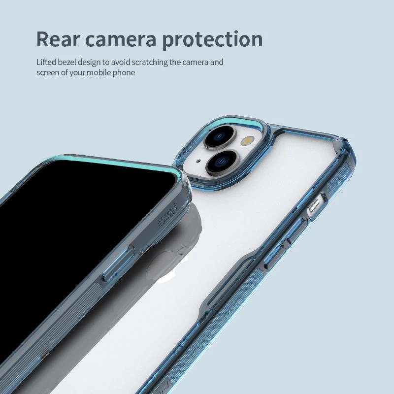 Apple iPhone 15 Plus ümbris läbipaistev NILLKIN TPU PRO