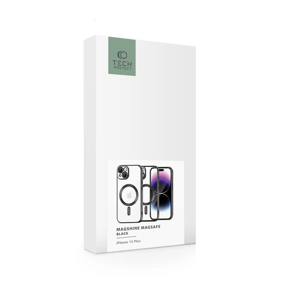 Apple iPhone 15 Plus ümbris must TECH-PROTECT MAGSHINE MAGSAFE